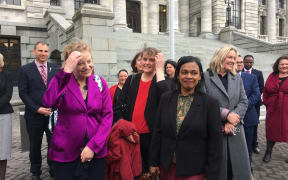 New MPs arrive at Parliament.