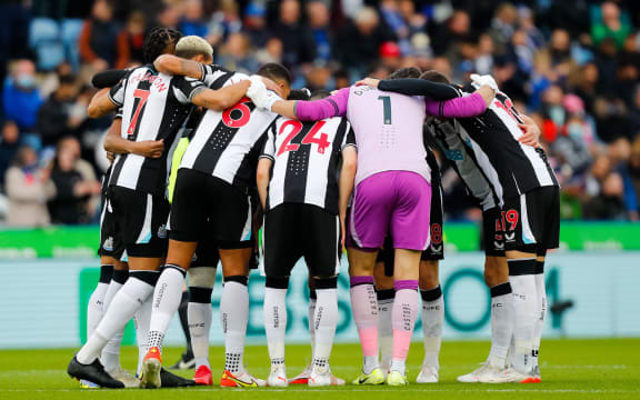 Newcastle United players.