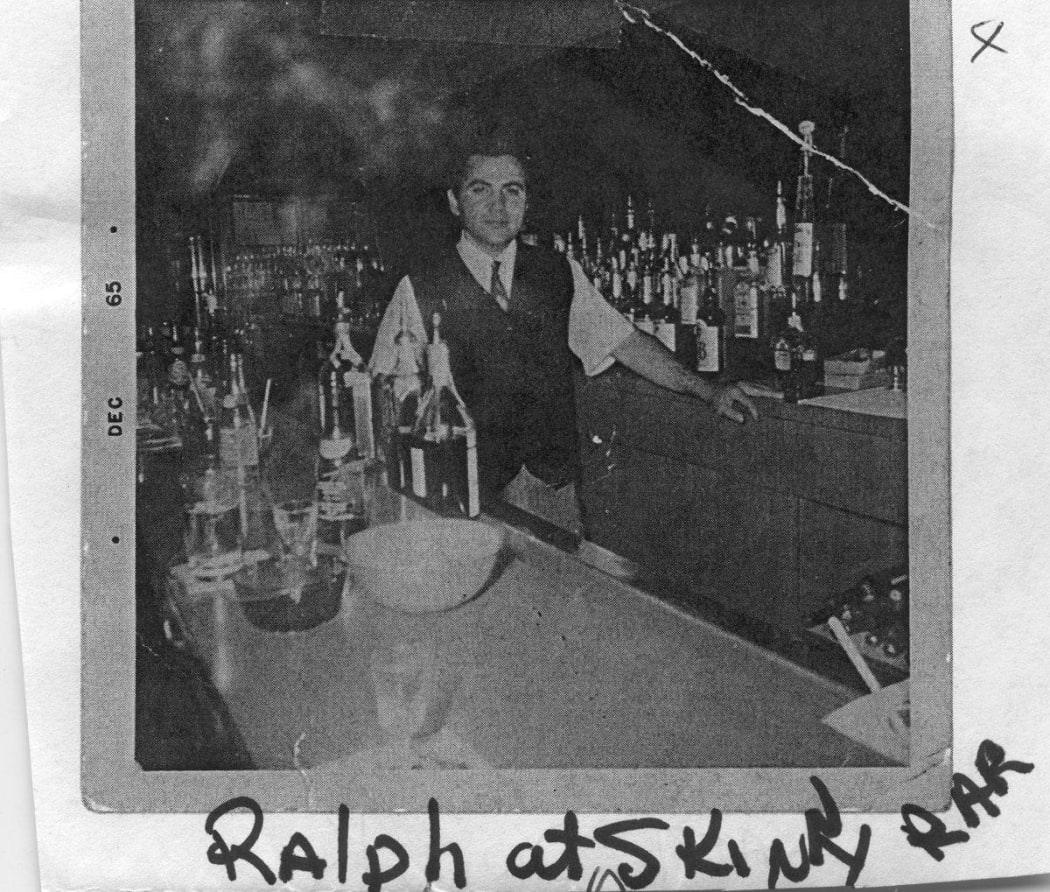 A young Ralph Natale behind the stick at The Friendly Tavern, owned by his friend and mob mentor John “Skinny Razor” DiTullio. (OBTAINED BY DAILY NEWS)