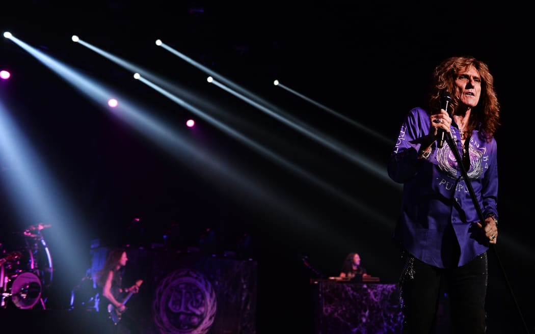 Whitesnake lead singer David Coverdale.