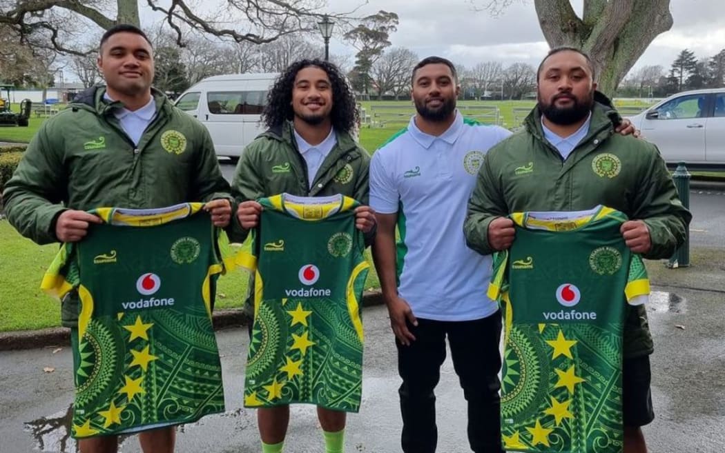Tupou, Toka, Lima and Zeke Sopoaga are all involved with the Cook Islands team.