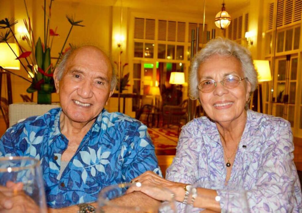 Paul Manueli and wife Lydia