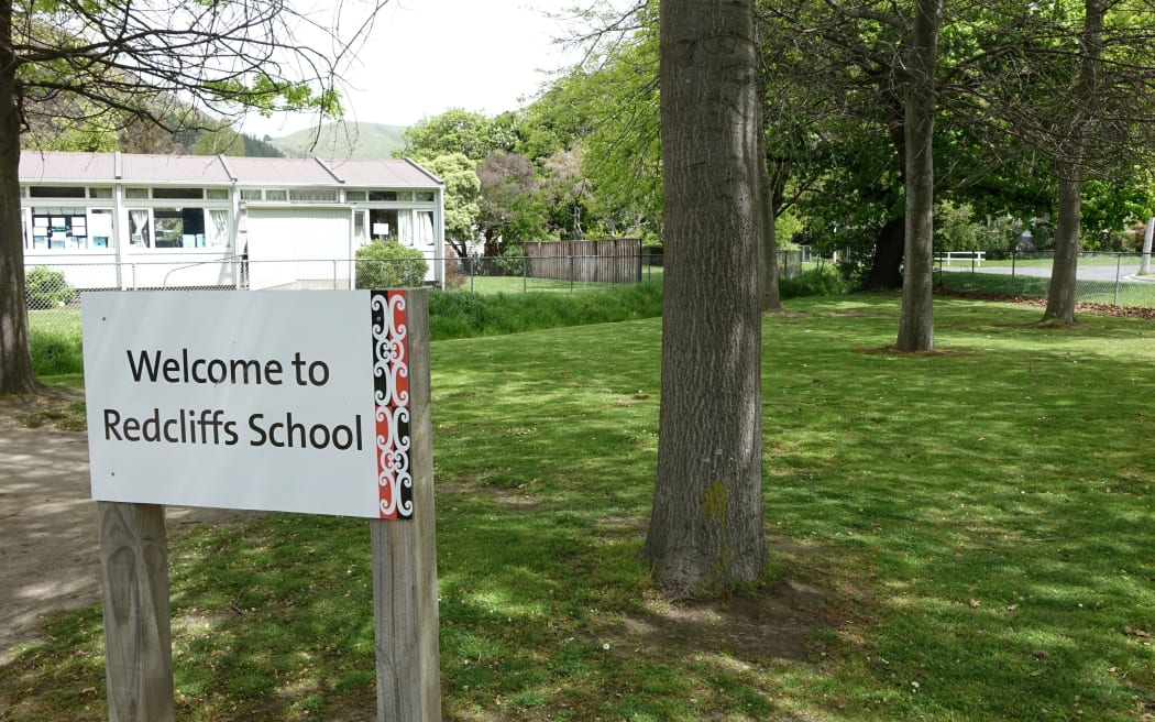 The current temporary site for Redcliffs School.