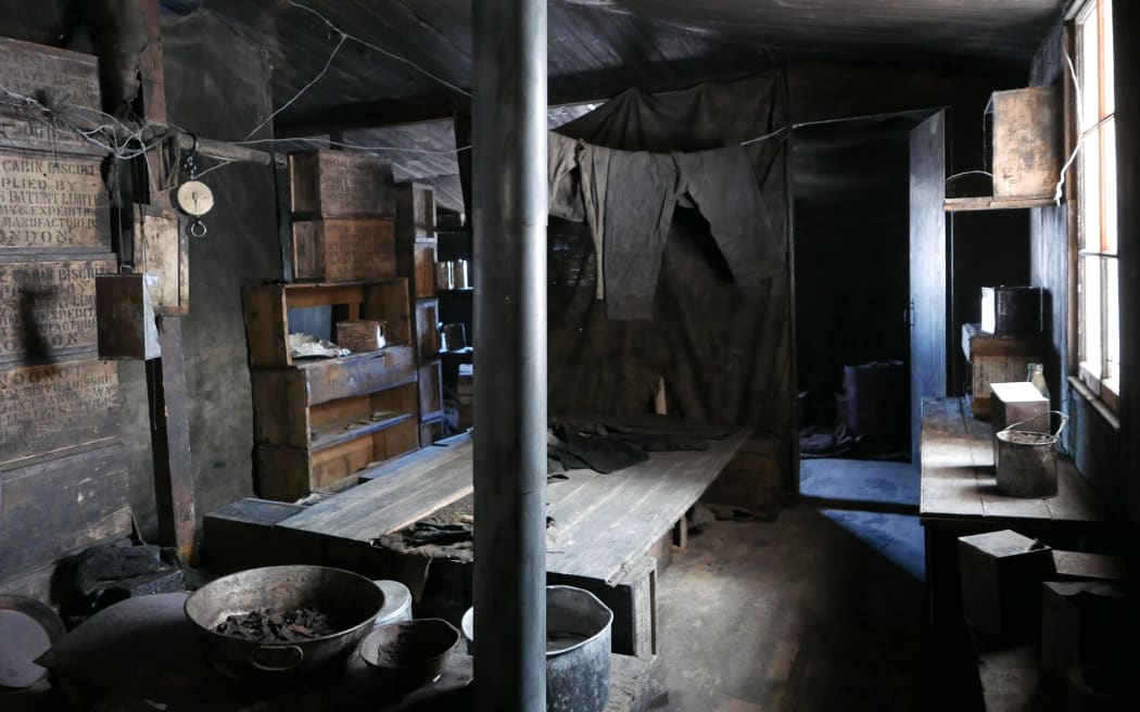 Inside Robert Falcon Scott's Discovery Hut in Antarctica