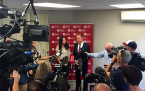 Jacinda Ardern and Andrew Little