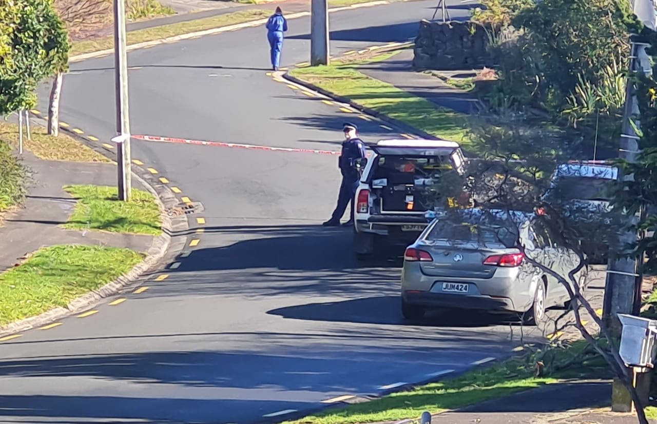 Hamilton police shot and killed a man after an exchange of gunfire at a property on O'Donoghue St, Hillcrest.