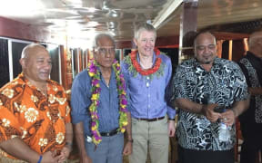 'Akilisi Pohiva (2L) is a former Tonga Rugby Union President.