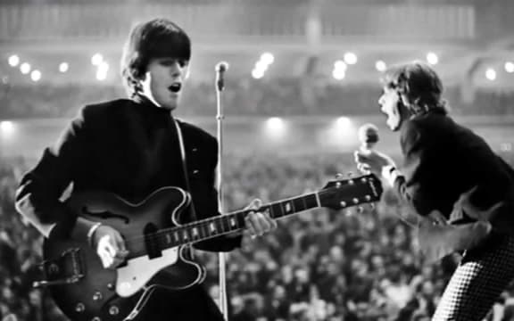 Keith Richards and Mick Jagger of The Rolling Stones, 1964