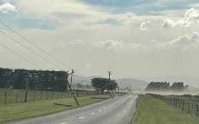 There were still 3300 households without power in Waiau. Weather.