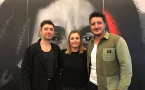 Marlon Gerbes, Charlotte Ryan and Maitu Walters pose together