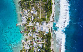 Manihiki atoll, Cook Islands.