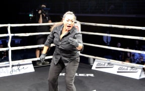 New Zealand Mixed Martial Arts referee Victoria Nansen