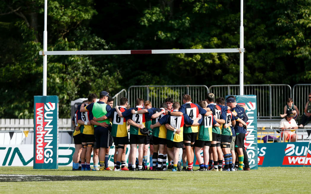Carisbrook Bush Pigs. NZ Rugby U85 Club Cup final.