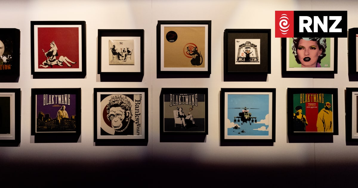 Art of Banksy exhibition sees infamous artist's original works
