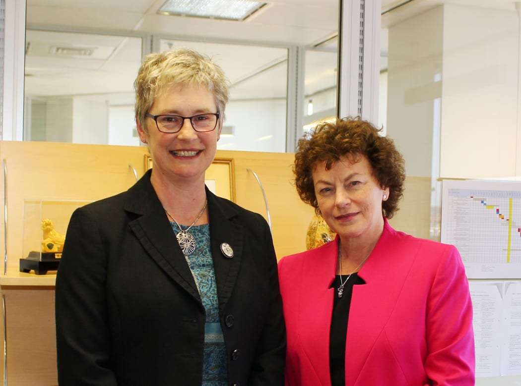 Law Commissioners Helen McQueen and Donna Buckingham.