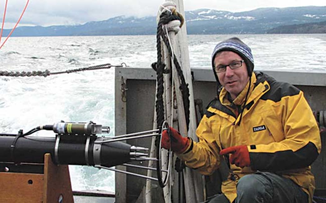 Dr Craig Stevens,  physical oceanographer for NIWA