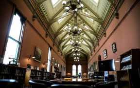 The Reading Room at Parliament's Library