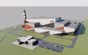 Artist's impression of the proposed waste to energy plant in Waimate, south Canterbury that SIRRL has been pushing to build since 2021.