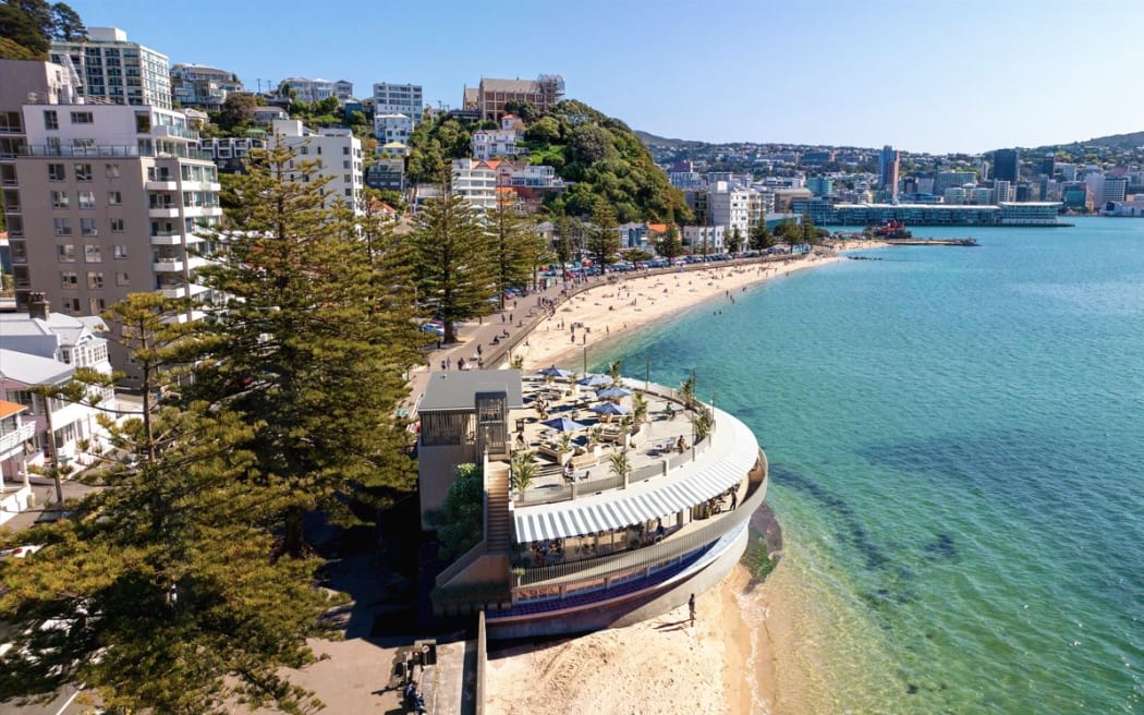 Band Rotunda in Wellington - concept