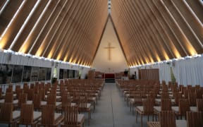 The Cardboard Cathedral in Christchurch