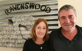 Fiona and John Robinson of Ravenswood English Leicester Stud