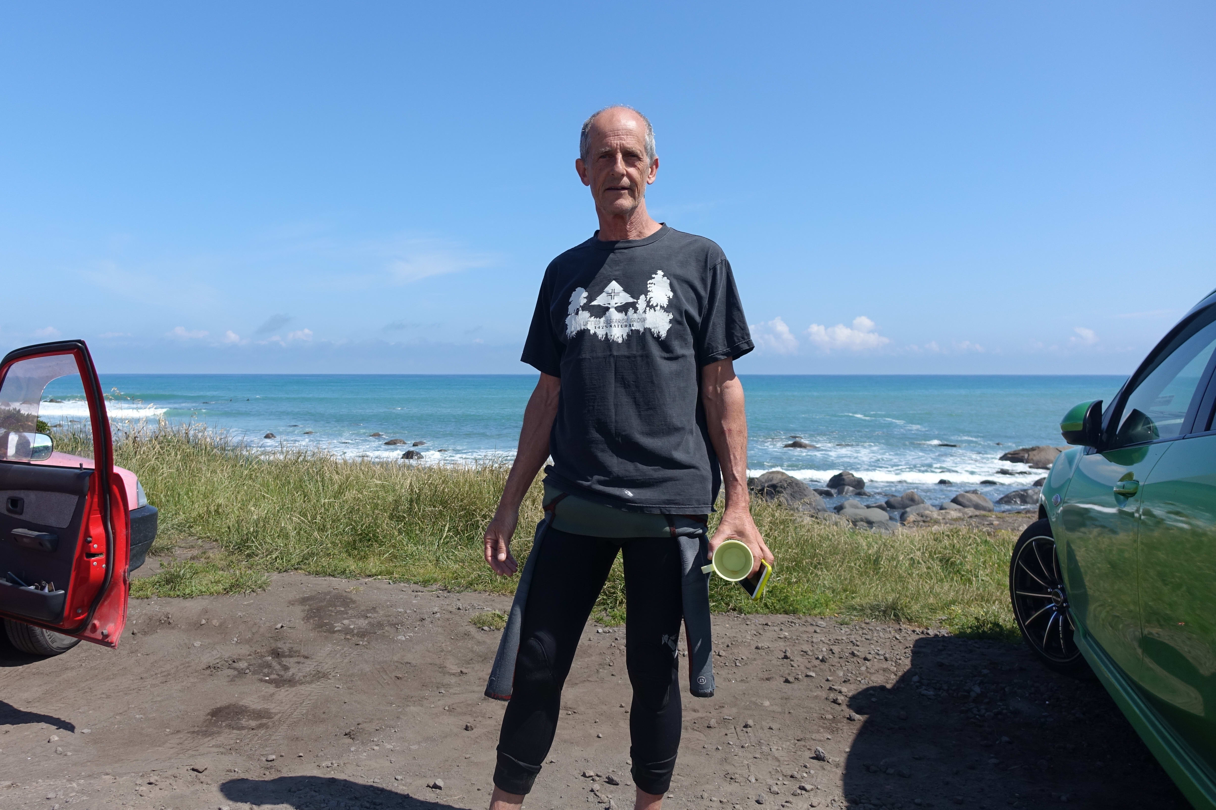 Surfer Nigel Carter