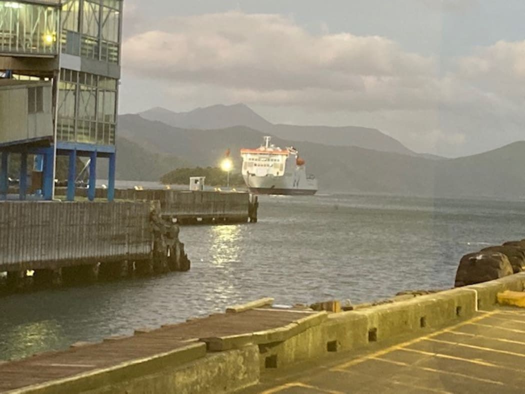 Interislander ferry in Picton