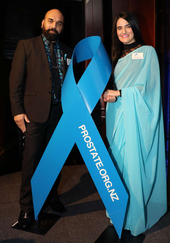 Jay Randhawa and Dr Sarkaw Mohammad at Blue September launch