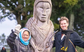 Aucklanders mark the start of Matariki Festival on 15 June, 2024.