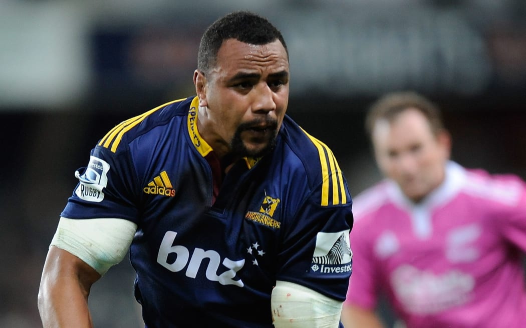 Nasi Manu in action for the Highlanders.