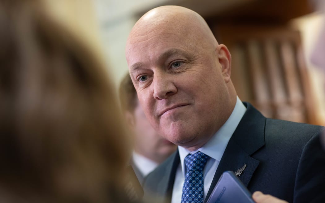 National Party Leader Christopher Luxon