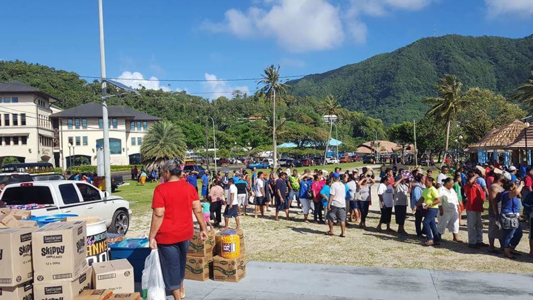 Love thy neighbour queues in American Samoa