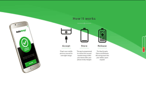 A screenshot of the sparsely detailed Instacharge website.