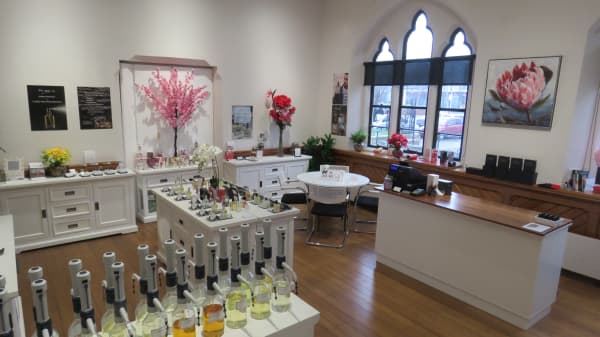 The Fragranzi Artisan Perfume Studio in Christchurch.