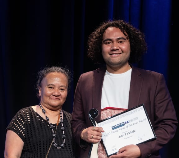 NZNO’s young nurse of the year John Fa’ukafa