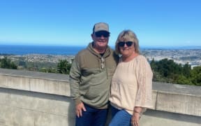 Australian couple Chris Banney and Jenny Cassells who have had two ferry crossings cancelled so have cut their trip to NZ short by nine days.