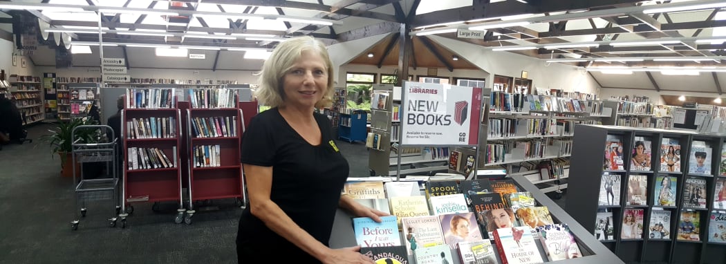 Lorraine Weston-Webb, library manager for the Gore District