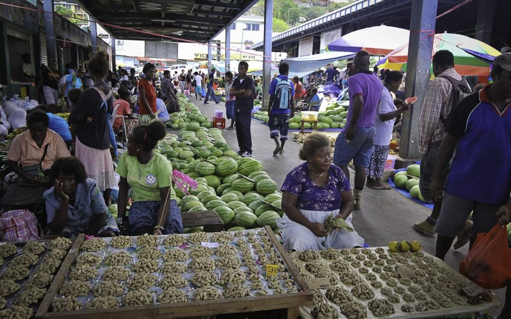The Honiara Central Market known by locals as the "Main Market"