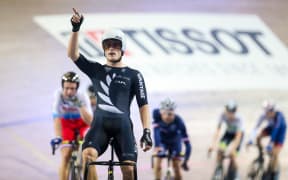 New Zealand cyclist Campbell Stewart.