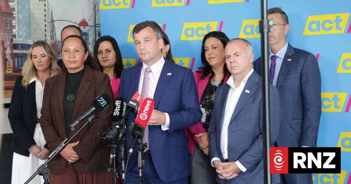 ACT wants to freeze minimum wage and reduce youth training rate