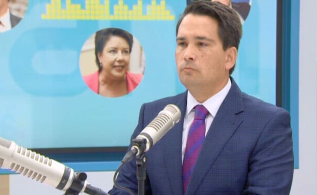 Simon Bridges on the AM show confronted with another secret recording of himself talking to Jami Lee Ross,