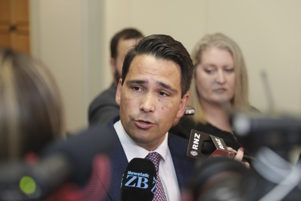 National Party Leader Simon Bridges.