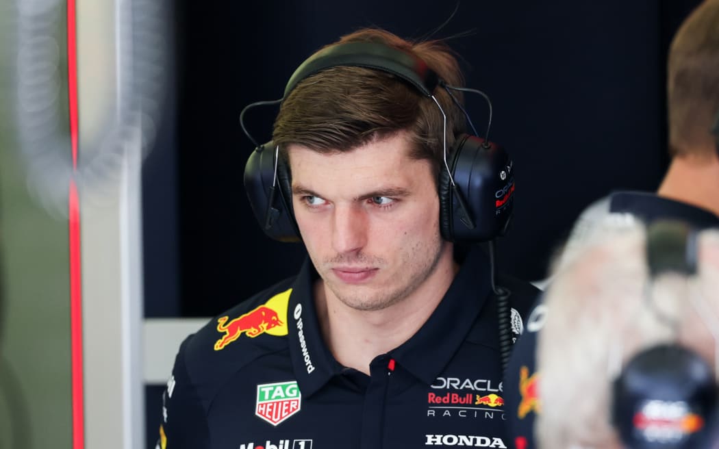 Red Bull driver Max Verstappen.