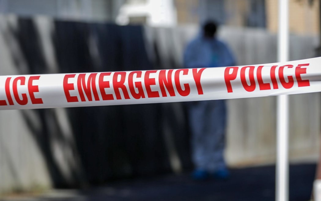 Part of Matipo Street, Riccarton, is cordoned off as Christchurch police investigate an unexplained death.