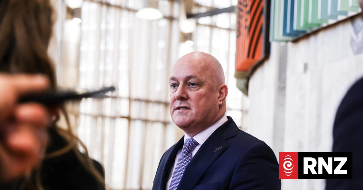 Live: Prime Minister Christopher Luxon speaks to media in post-cabinet ...