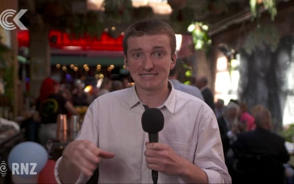 US Election 2020   the scene at Scott Brown's Wellington party