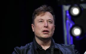 Elon Musk, during a conference earlier this year.