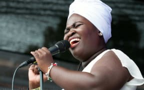 Daymé Arocena performing at Womad NZ 2018