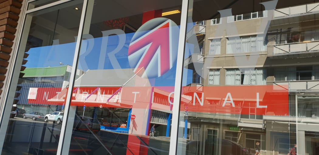Arrow office, Taranaki Street, Wellington