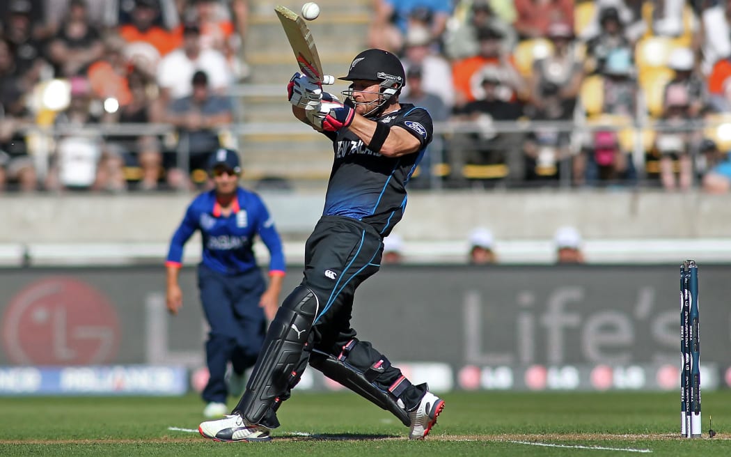 Brendon McCullum was at his belligerent best against England.